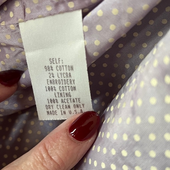 Nanette Lepore Boutique Black and Purple embroidered long jacket - Picture 6 of 7